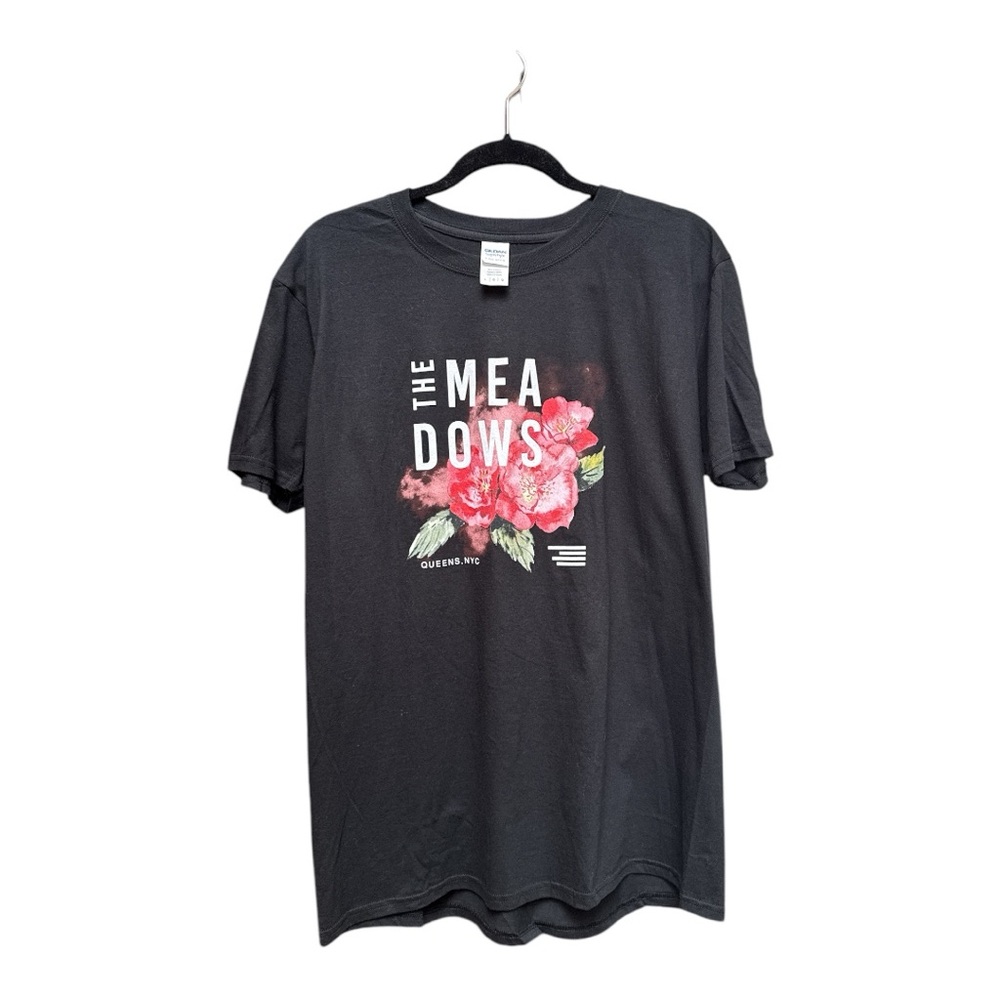 Music Festival Graphic Tee with Floral Design